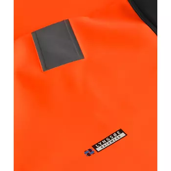 Lyngsøe PVC regnbusseronne, Hi-vis Orange/Marine