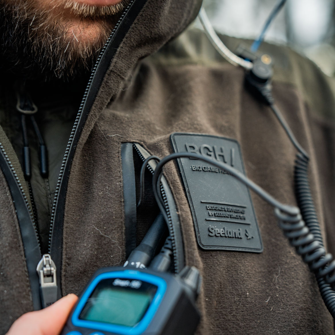 Seeland Chaser BHG Smock parkajakke, Pine green, large image number 6