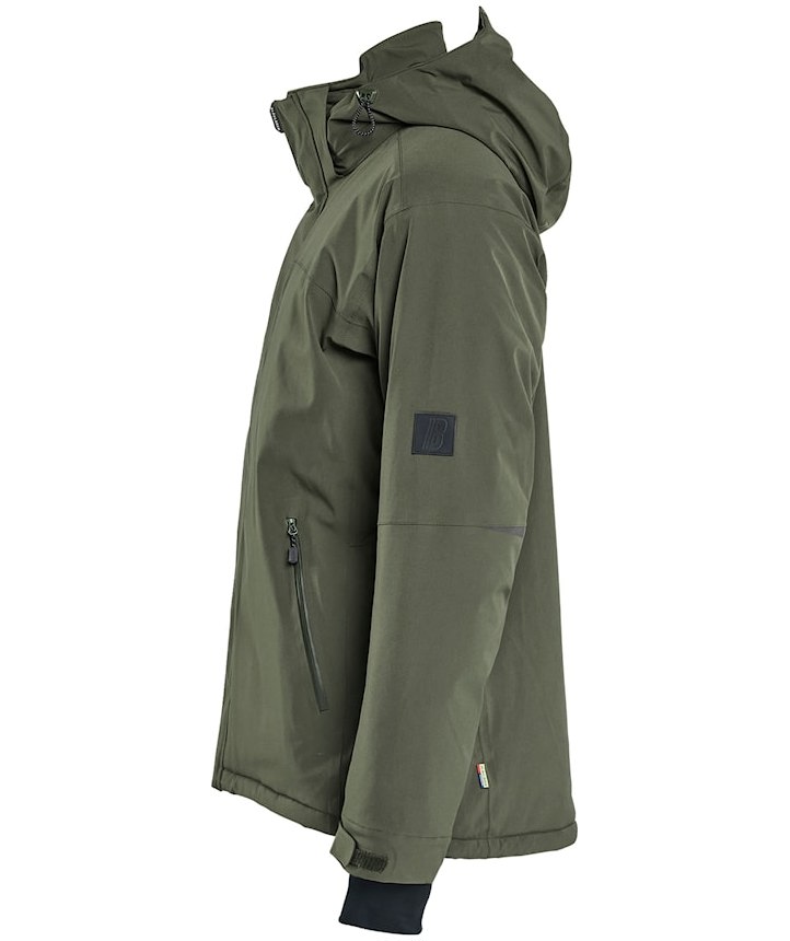 Bl&aring;kl&auml;der Striker vinterjacka full stretch, Skogsgr&ouml;n, large image number 3