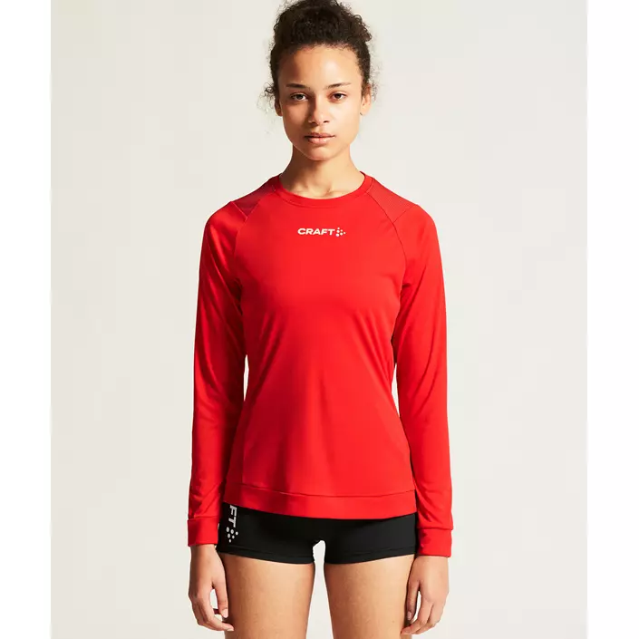 Craft Rush 2.0 langärmliges  Damen T-Shirt, Bright red, large image number 7