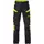 Fristads work trousers 2555, Black/Hi-Vis Yellow, Black/Hi-Vis Yellow, swatch