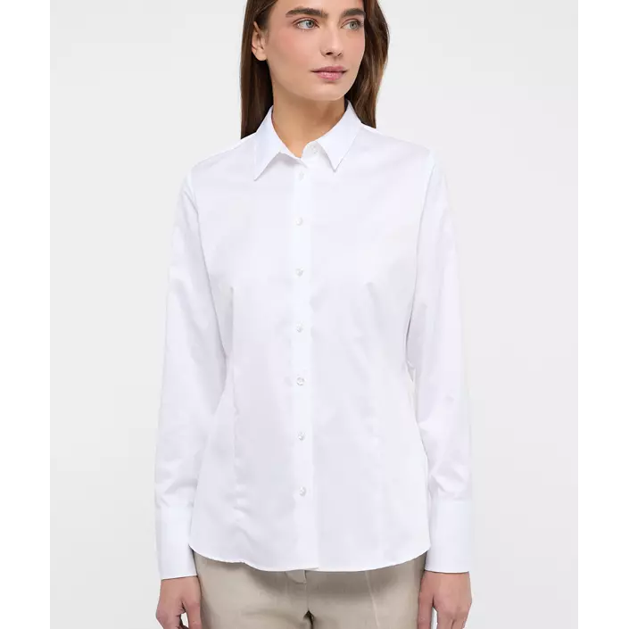 Eterna Cover modern fit skjorta dam, White, large image number 1