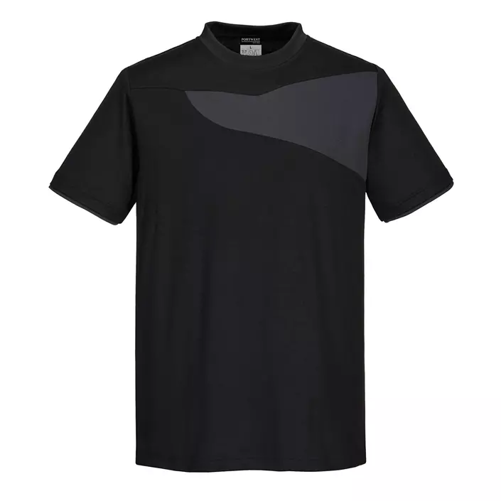 Portwest PW2 T-shirt, Black, large image number 0