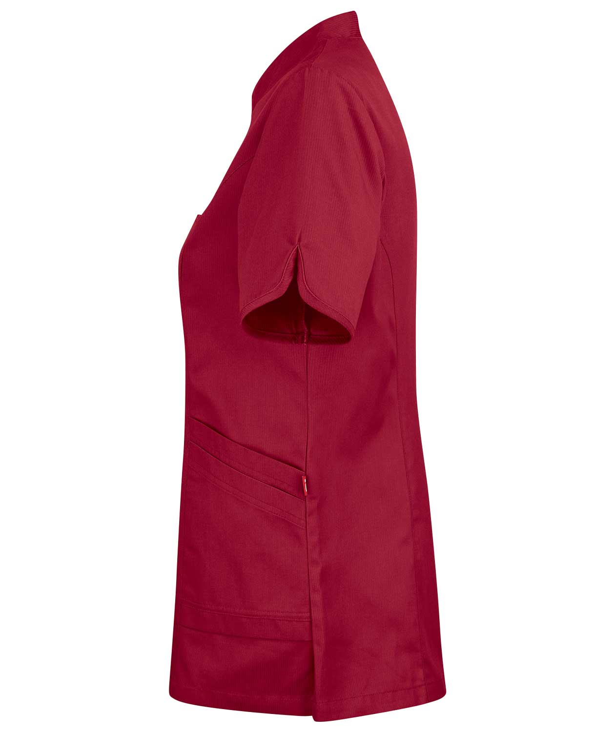 Smila Workwear Aila kort&aelig;rmet dameskjorte, M&oslash;rker&oslash;d, large image number 3