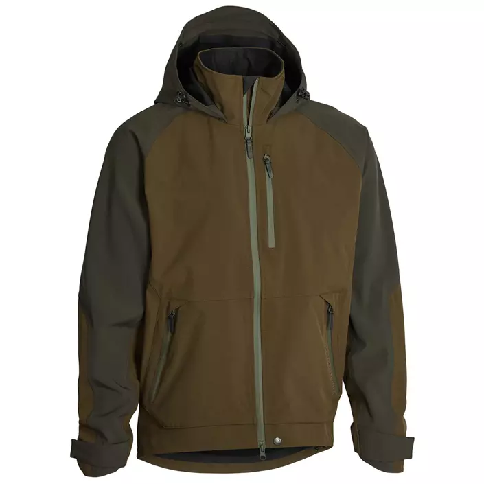 Northern Hunting Fjell Toki shell jacket, Dark brown/brown, large image number 0