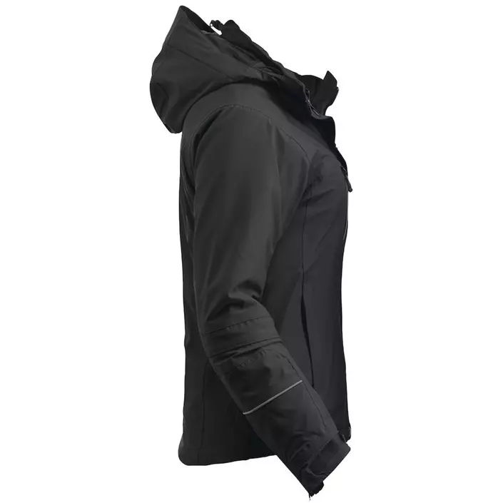 Clique Sparta women's softshell jacket, Black, large image number 4