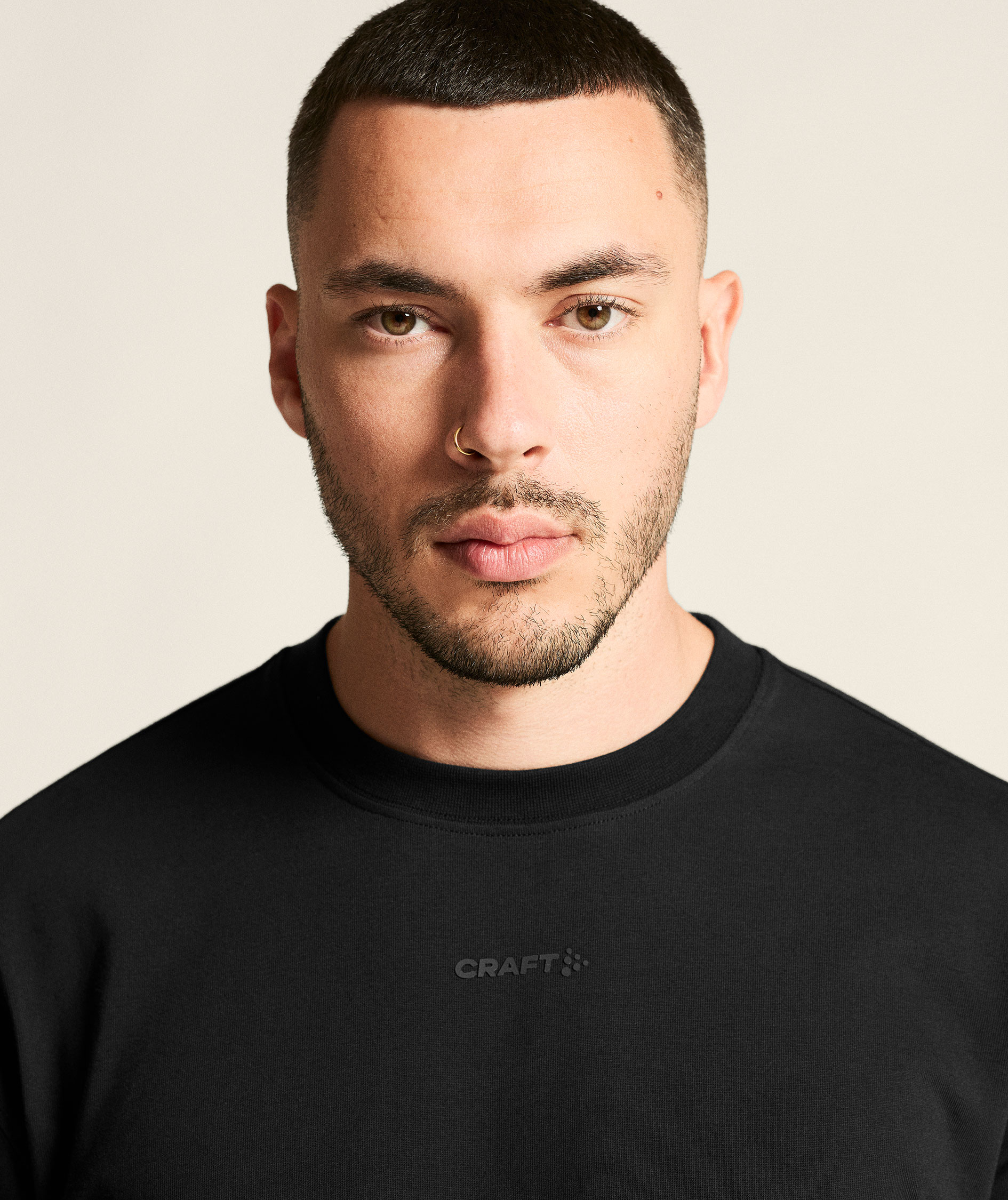 Craft Frequent Heavy lang&auml;rmliges T-Shirt, Black, large image number 3