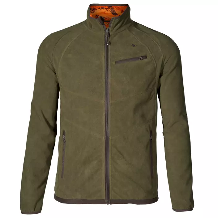 Seeland Vantage reversible fleece jacket, Pine green/InVis Orange blaze, large image number 0