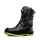 Arbesko 979 winter safety boots S3, Black/Lime, Black/Lime, swatch