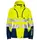 ProJob women's winter jacket 6424, Yellow/Marine, Yellow/Marine, swatch