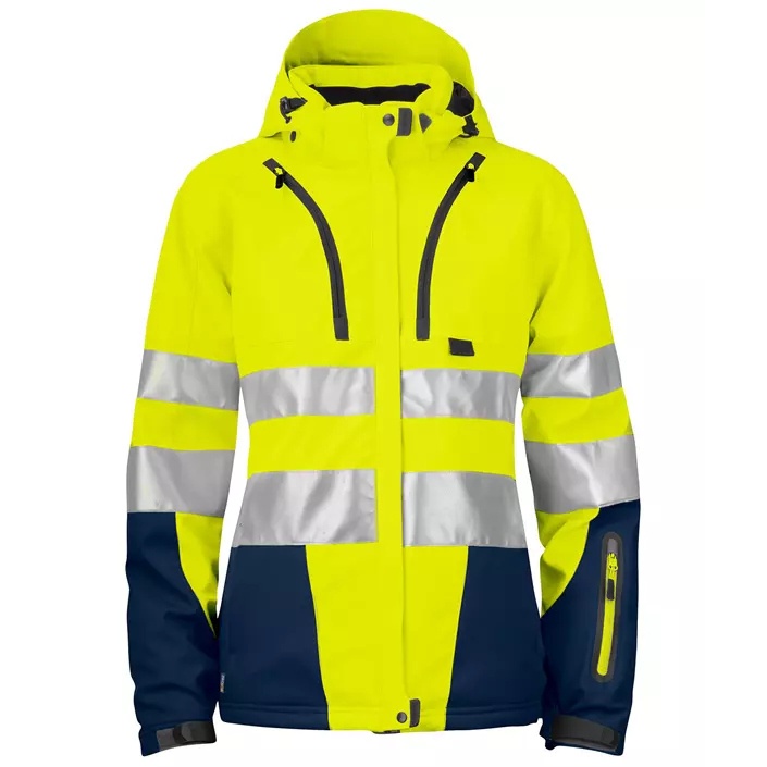 ProJob women's winter jacket 6424, Yellow/Marine, large image number 0