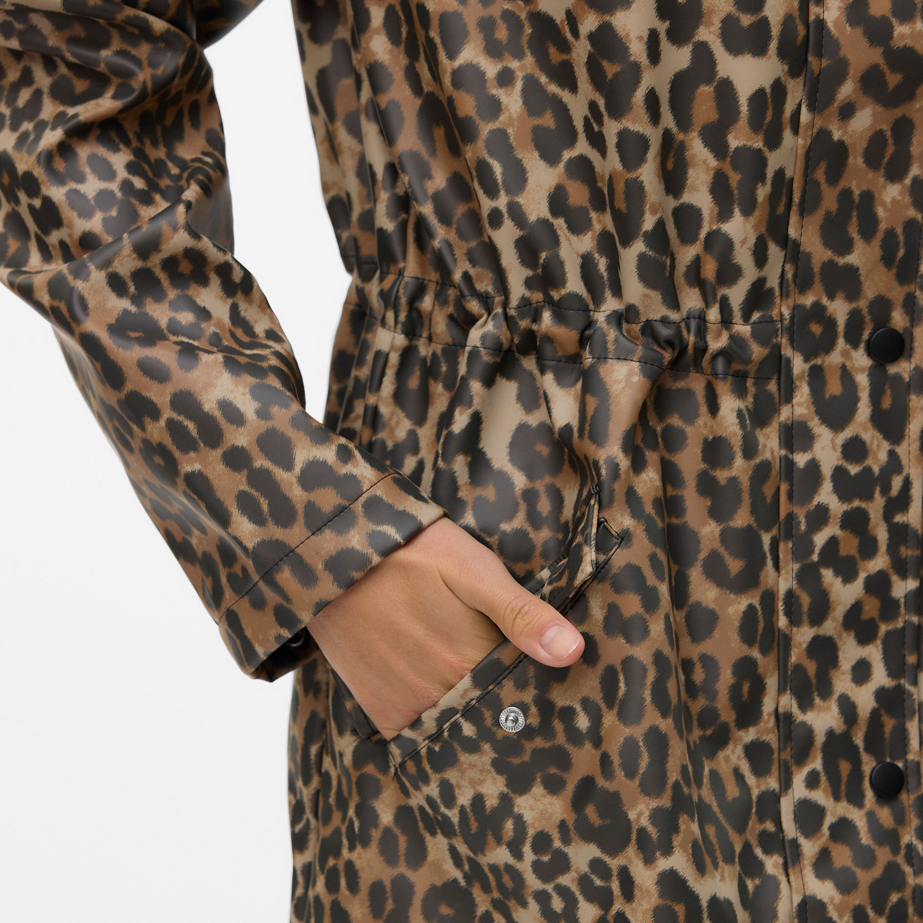 Vero Moda VMMALOU regnjacka, Irish Cream, large image number 3