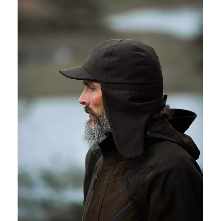 Northern Hunting Polar winter fleece hat, Dark Green, large image number 7