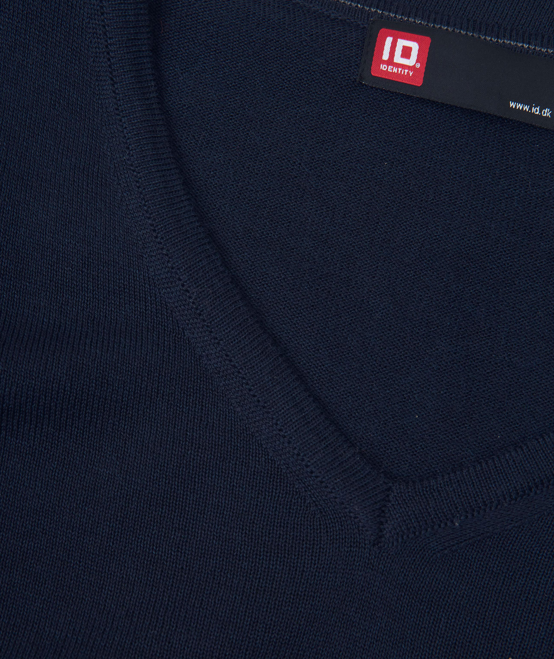 ID dame striktr&oslash;je med merinould, Marine, large image number 3