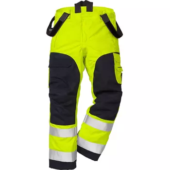Fristads Flamestat winter trousers 2085, Hi-vis Yellow/Marine