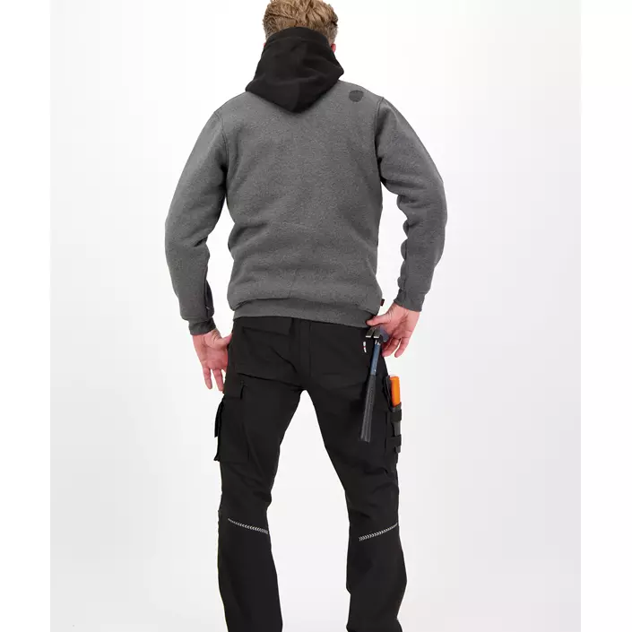 HEROCK Otar Cardigan, Dark Heather Grey, large image number 3