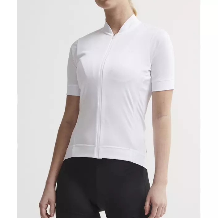 Craft Essence women's light short-sleeved bike jersey, White, large image number 3