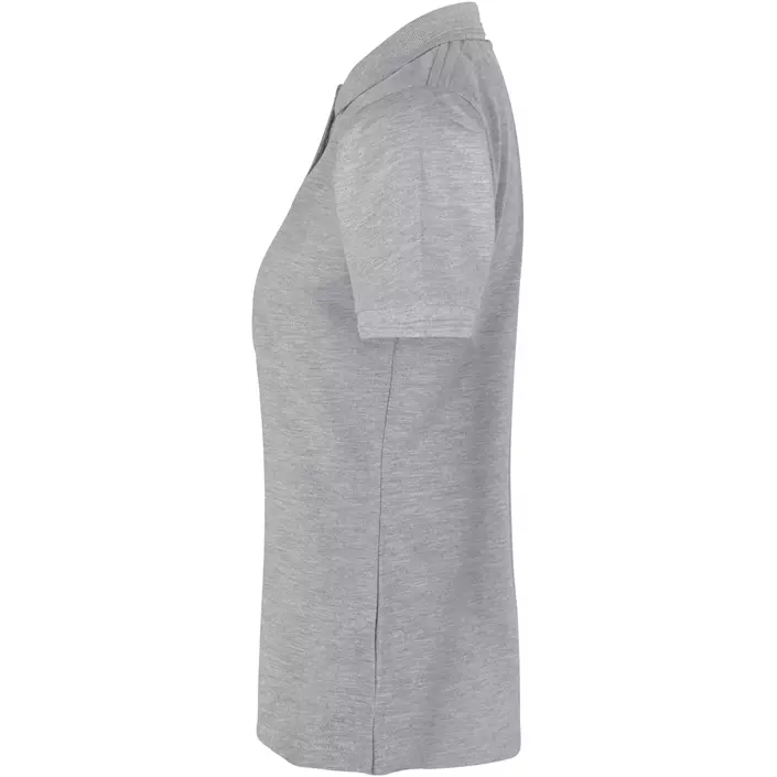 ID PRO Wear women's Polo shirt, Grey Melange, large image number 4
