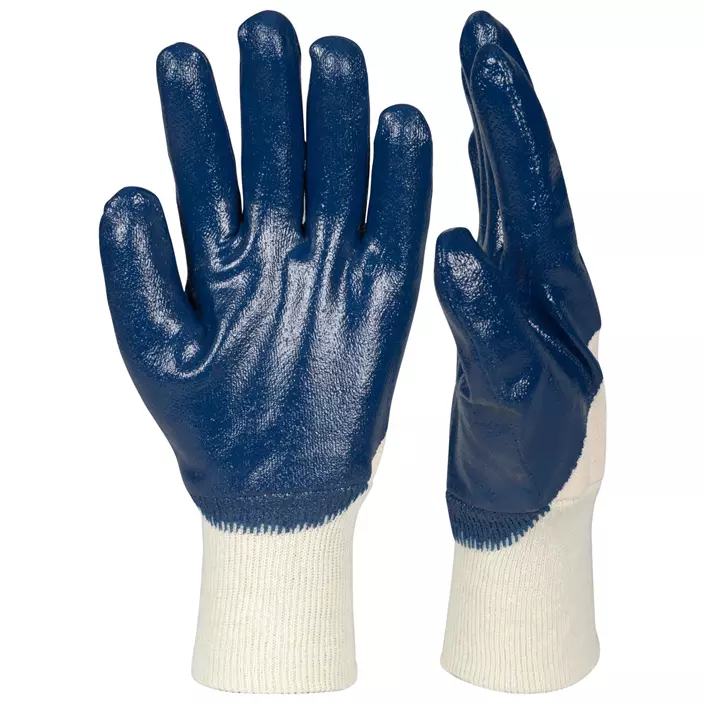 OX-ON NBR Comfort 8300 work gloves, Blue/Nature, large image number 2