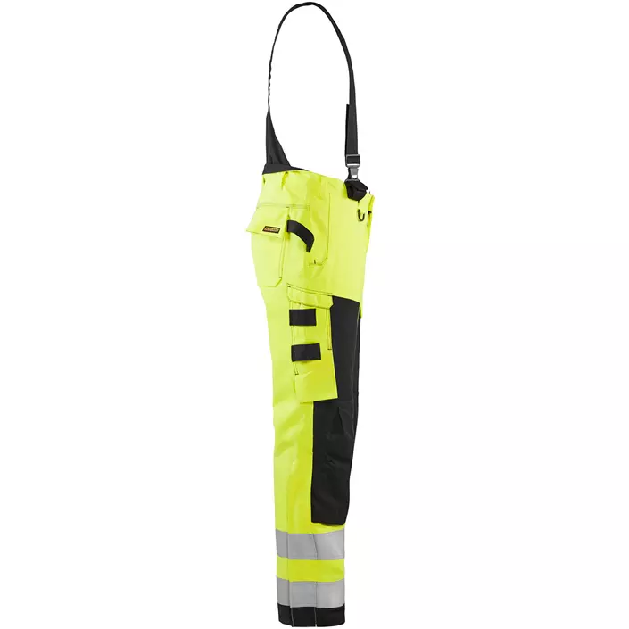 Blåkläder Multinorm winter trousers, Hi-vis yellow/Marine blue, large image number 3