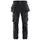 Blåkläder X1900 craftsman trousers full stretch, Dark Grey/Black, Dark Grey/Black, swatch