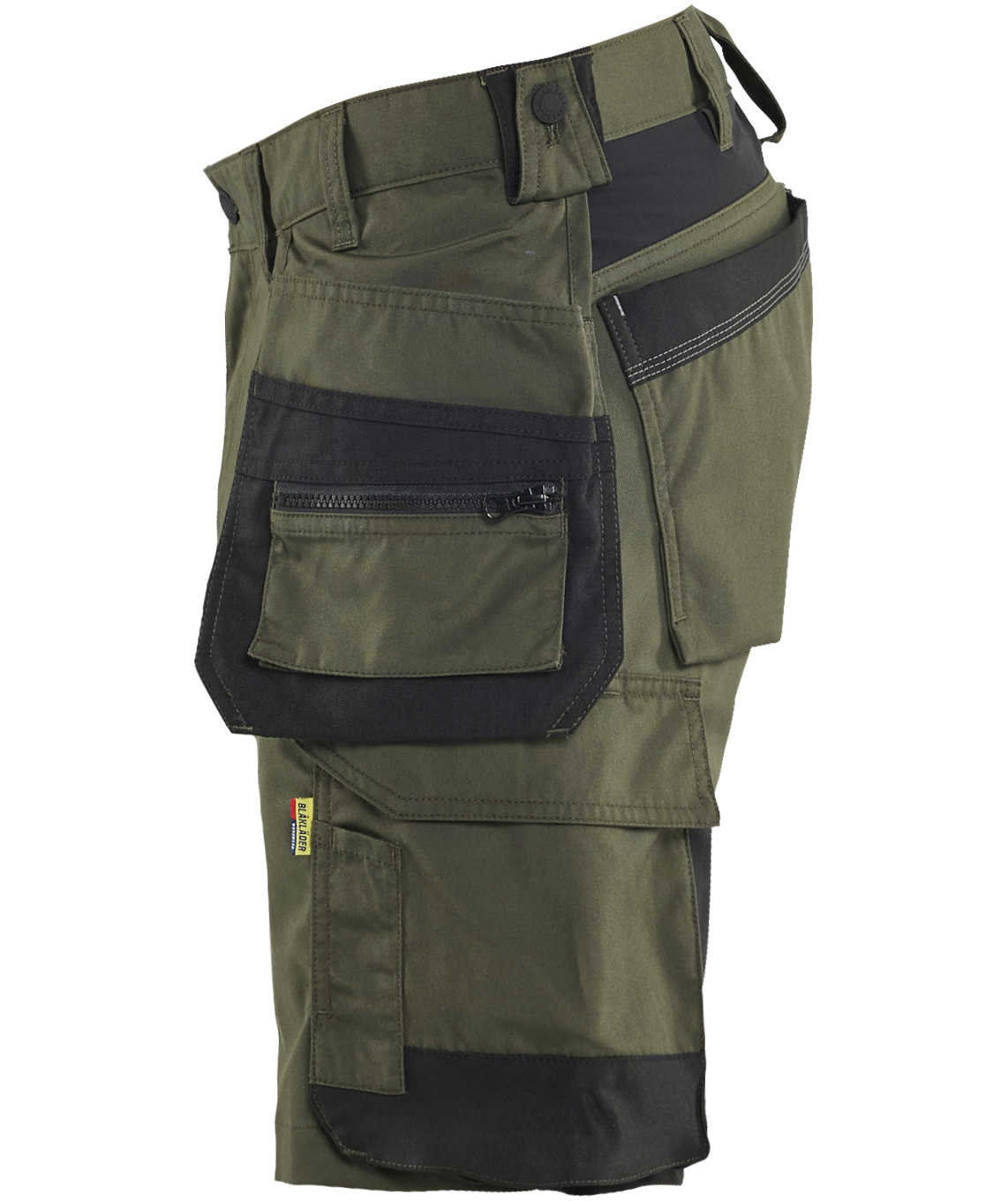 Bl&aring;kl&auml;der&nbsp;craftsman shorts, Forest green/black, large image number 3