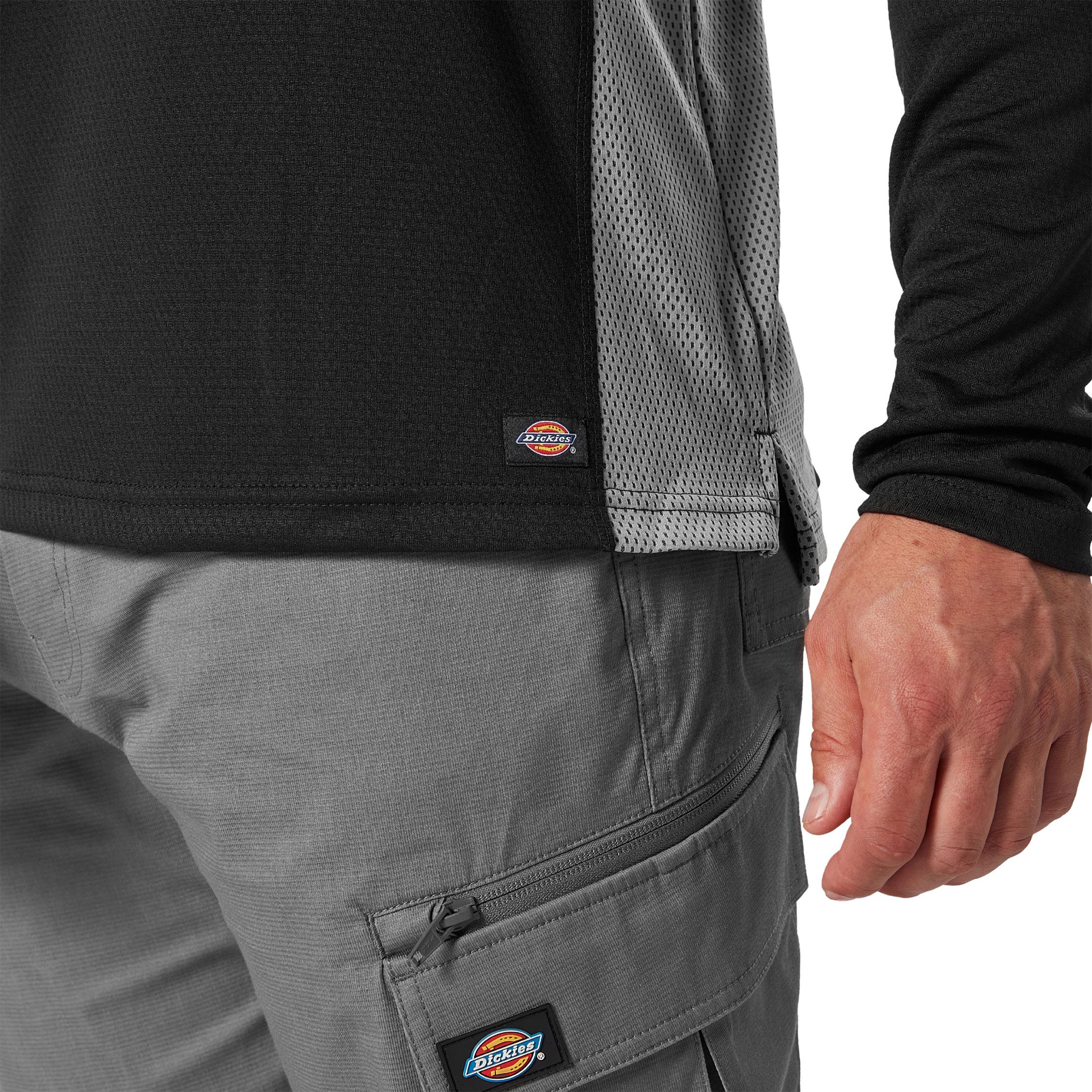 Dickies lang&auml;rmliges T-Shirt, Black, large image number 3