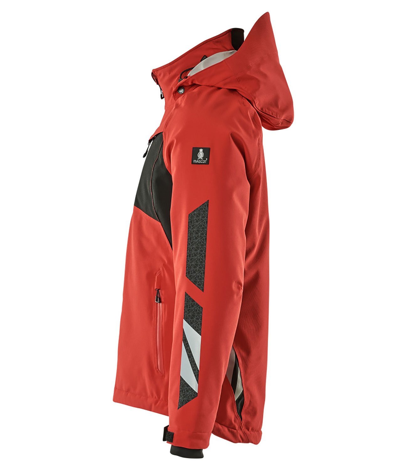 Mascot Accelerate winter jacket, Signal red/black, large image number 3
