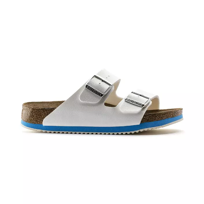Birkenstock Arizona Narrow Fit SL sandals, White/Blue, large image number 5