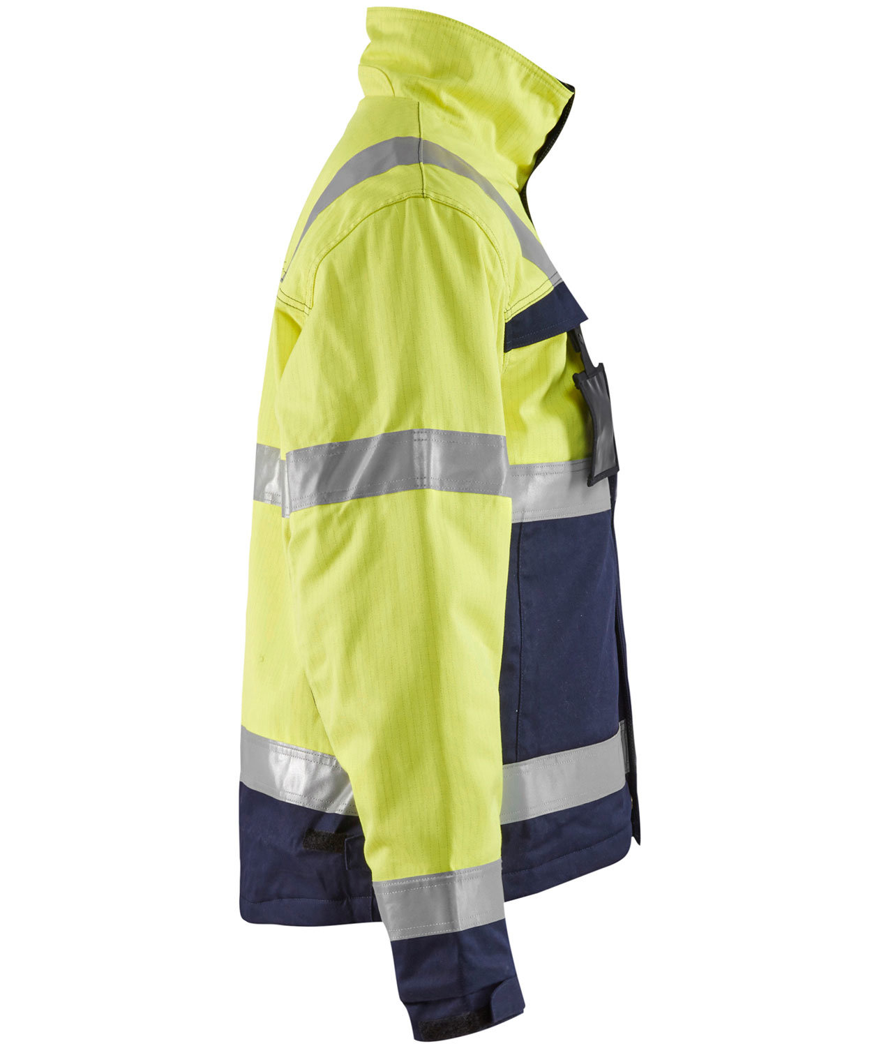 Bl&aring;kl&auml;der Multinorm winter jacket, Hi-vis yellow/Marine blue, large image number 4