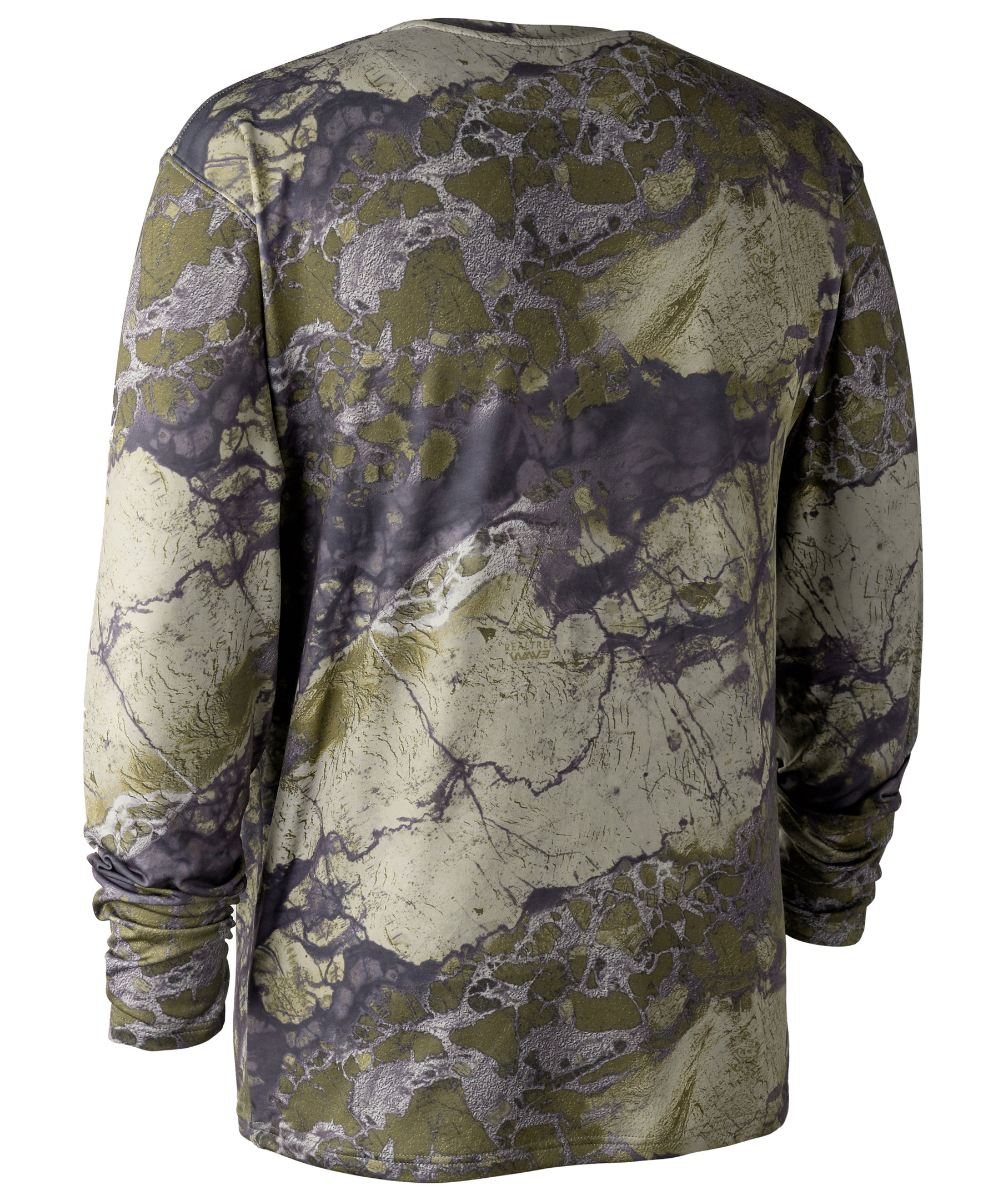 Deerhunter Langarm T-Shirt, Iron melange