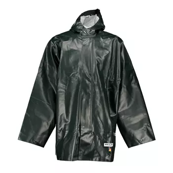 Ocean Offshore Heavy FR rain jacket, Olive Green