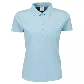 Tee Jays Luxury Stretch Damen Poloshirt, Sky Blue
