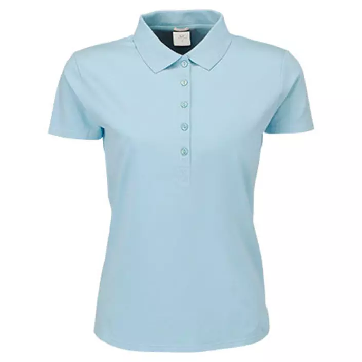 Tee Jays Luxury Stretch Damen Poloshirt, Sky Blue, large image number 0