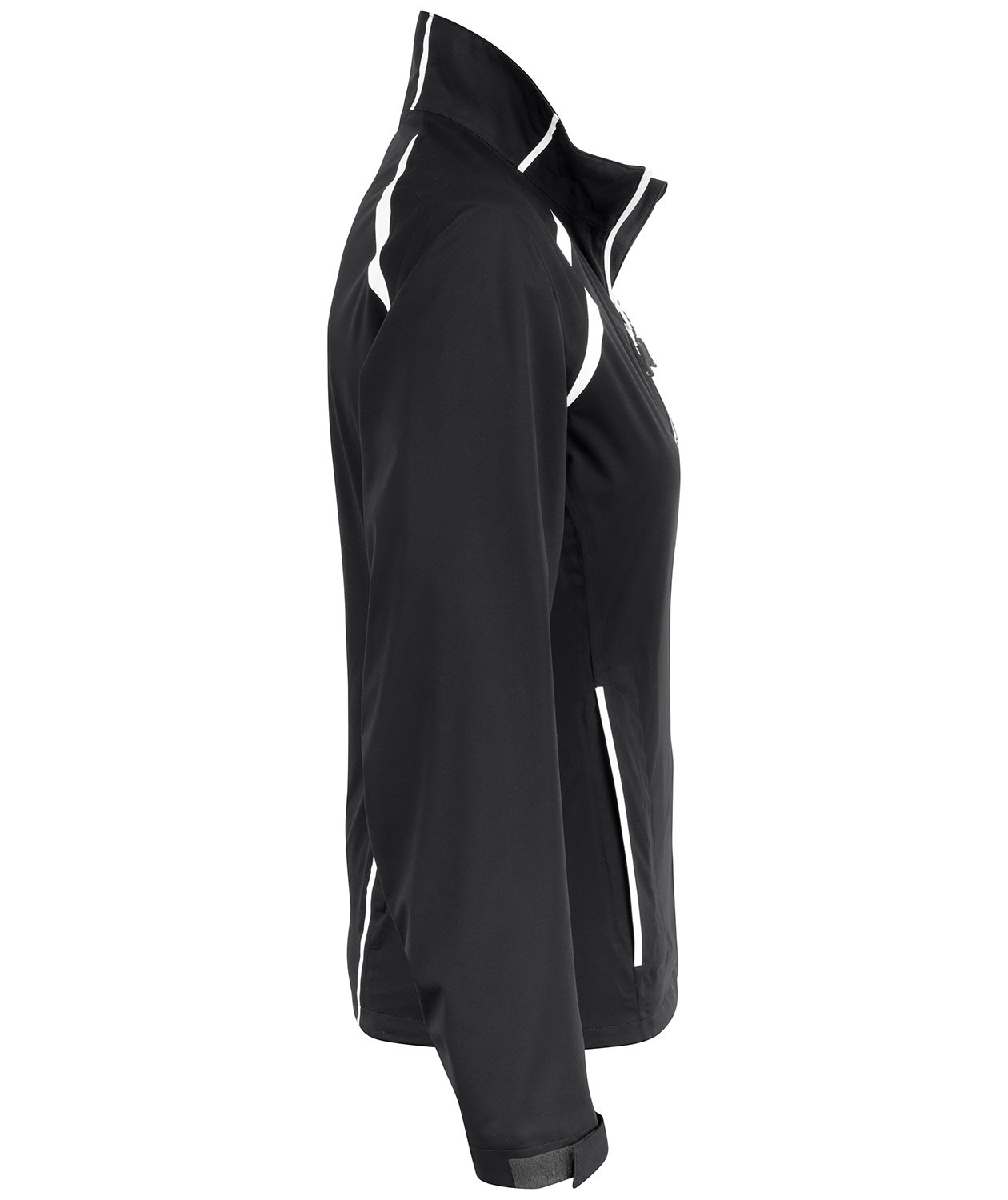 Cutter & Buck North Shore women's rain jacket, Black/White, large image number 3