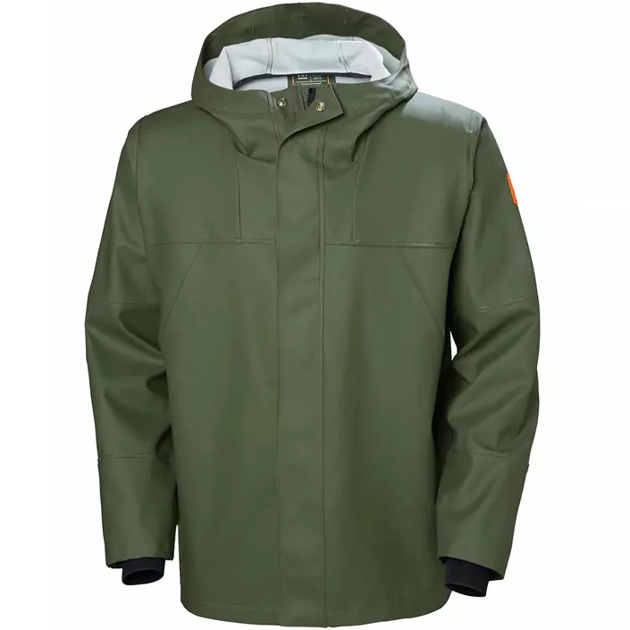 Helly Hansen Storm rain jacket, Army Green, large image number 0