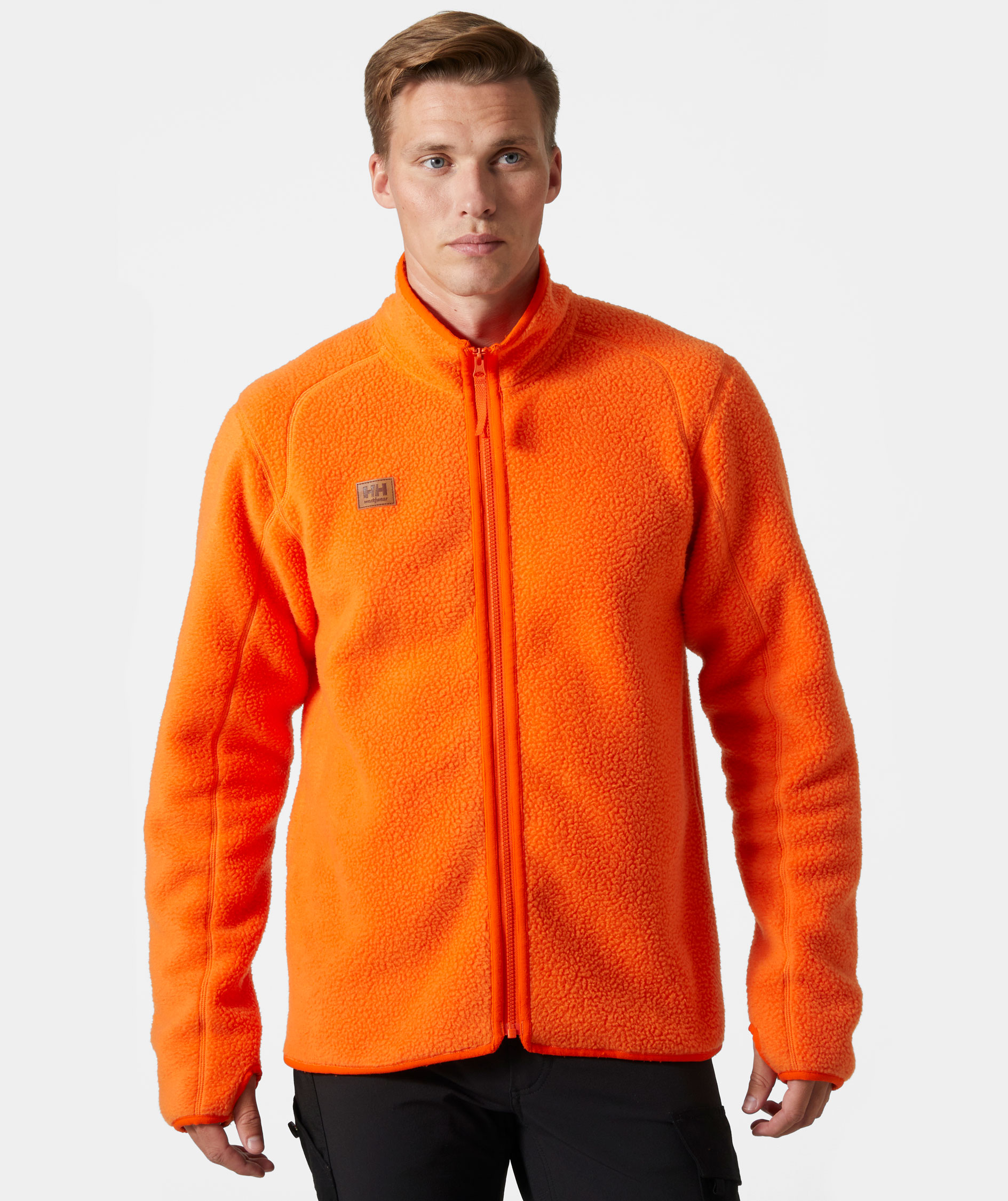 Helly Hansen Heritage fibre pile jacket, Dark Orange, large image number 1