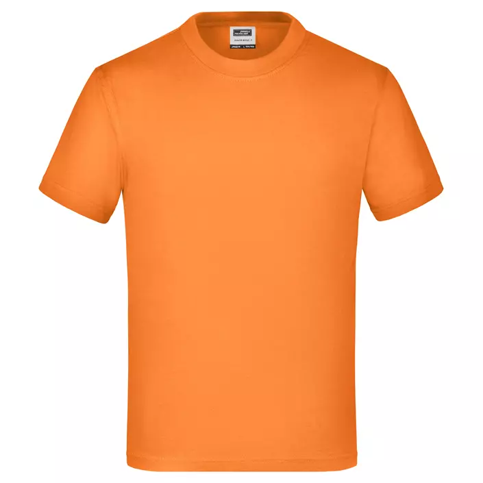 James & Nicholson Junior Basic-T T-shirt for barn, Oransje, large image number 0