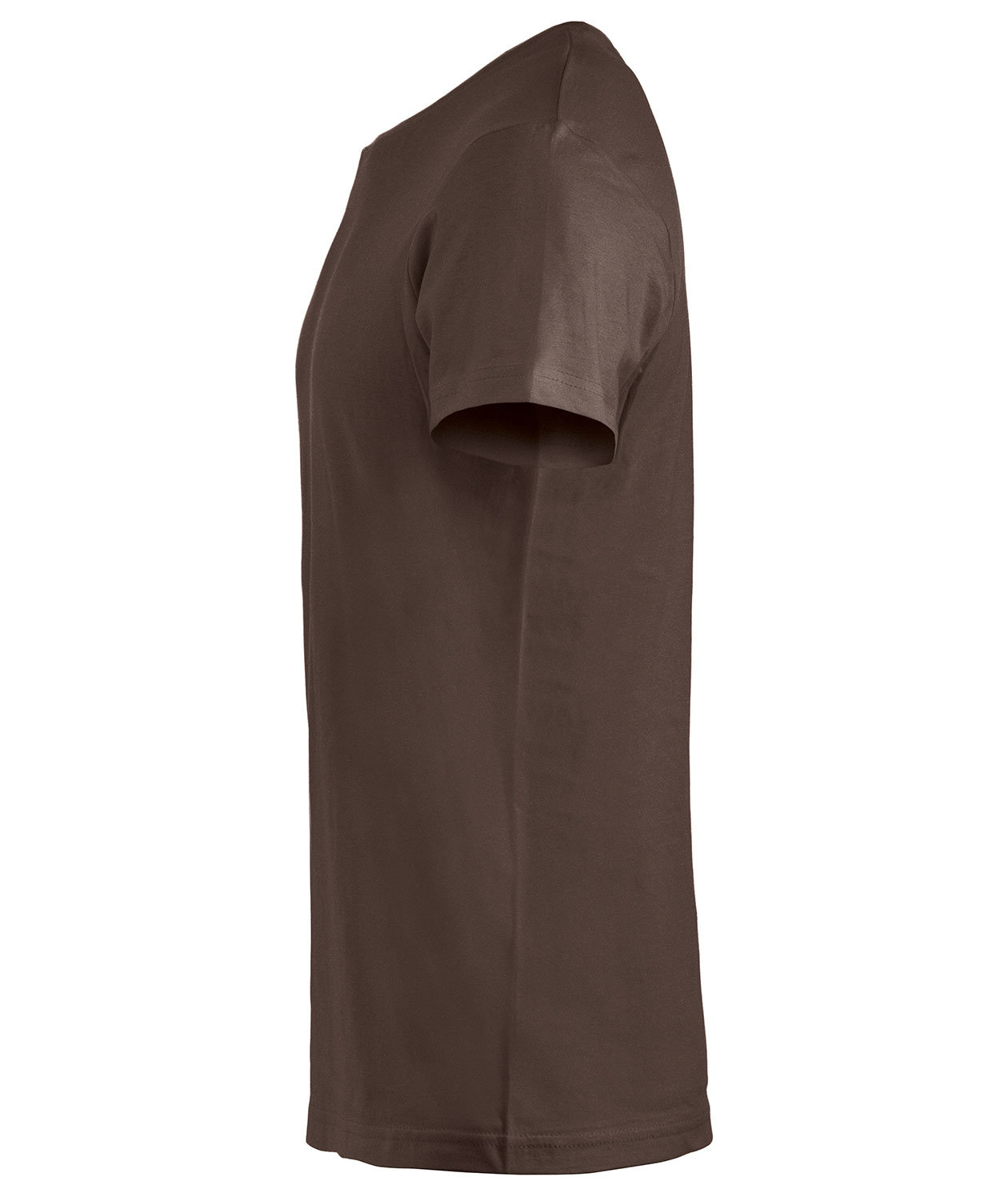 Clique Basic T-shirt, M&ouml;rk Mocca, large image number 1