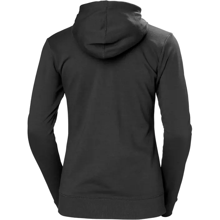 Helly Hansen Classic women's hoodie with zipper, Dark Grey, large image number 2