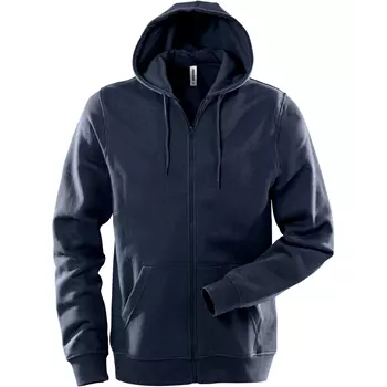 Fristads Acode hoodie with zipper, Dark Marine