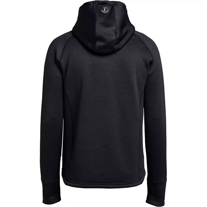 Tenson TXlite hoodie med blixtlås, Black, large image number 2