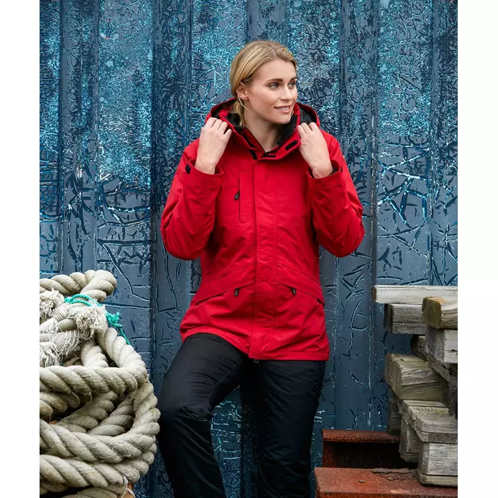 South West Greystone 3-i-1 women's jacket, Red, large image number 1