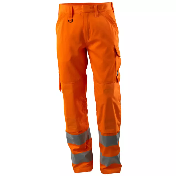 Mascot Safe Light Geraldton arbetsbyxa, Varsel Orange, large image number 0
