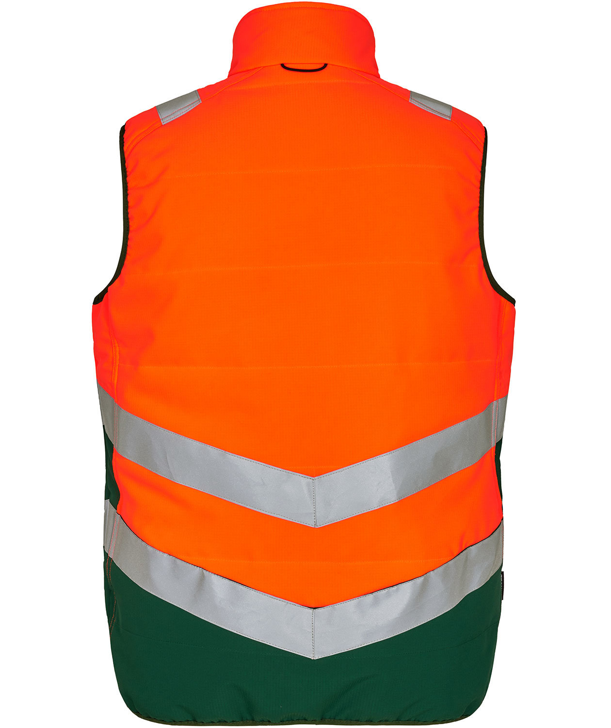 Engel Safety quilted vest, Hi-vis Orange/Green