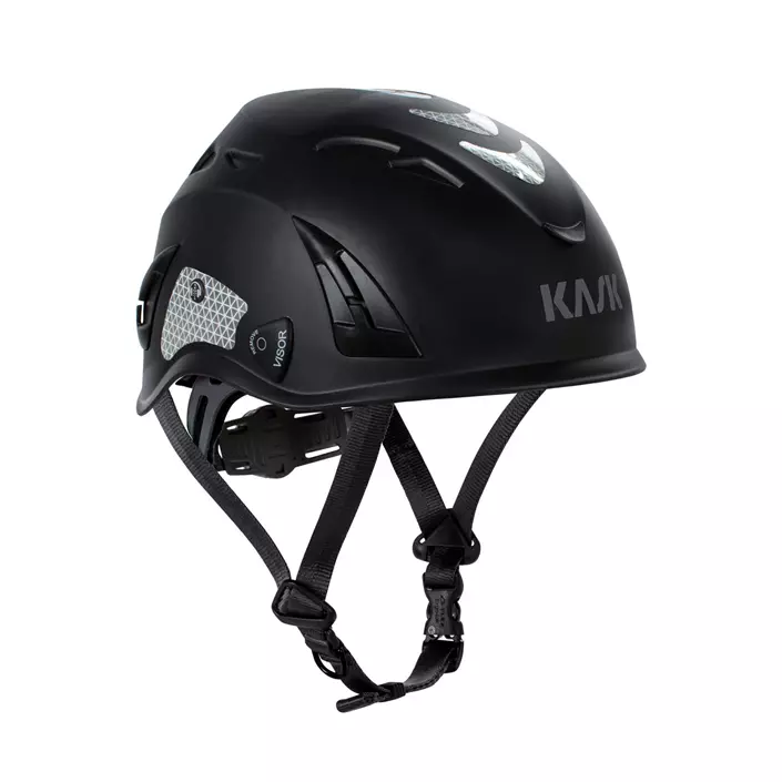 Kask plasma AQ HI-VIZ safety helmet, Black, Black, large image number 0