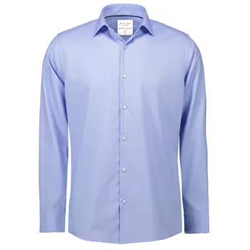 Seven Seas Dobby Royal Oxford Slim fit shirt, Light Blue