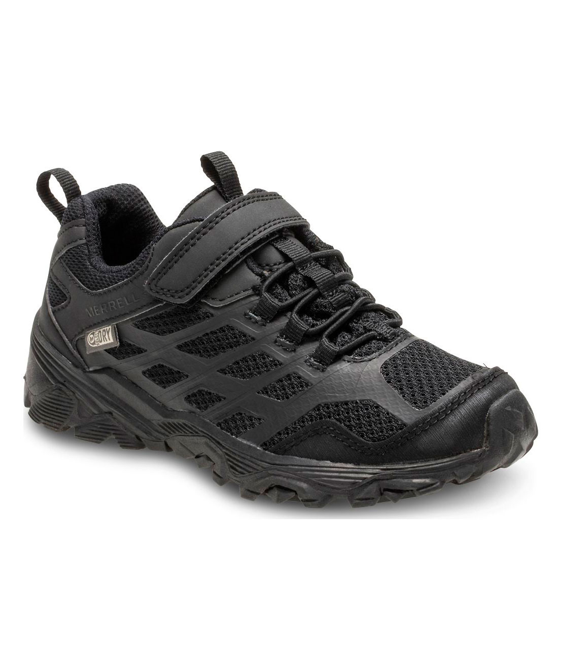 Merrell Moab FST Low A/C WP sneakers  till barn, Black/Black