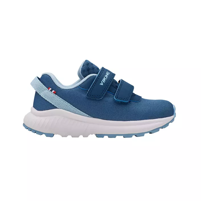 Viking Aery Jolt Low Sneakers für Kinder, Denim/Light Blue, large image number 0
