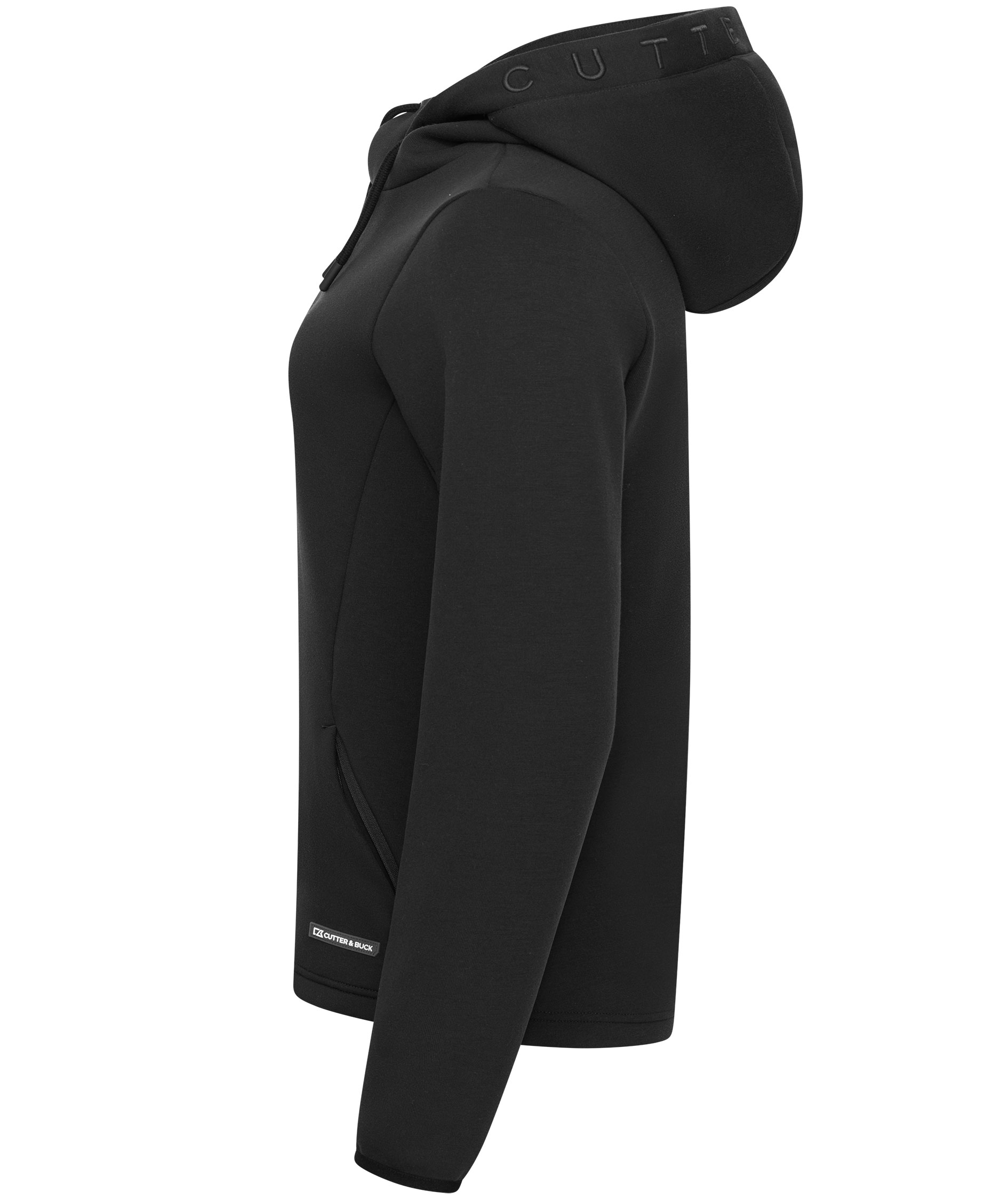 Cutter & Buck Pemberton hoodie dam, Black, large image number 4